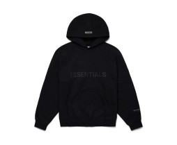 Fear of God Essentials Pullover Hoodie Applique Logo Dark Slate/Stretch Limo/Black